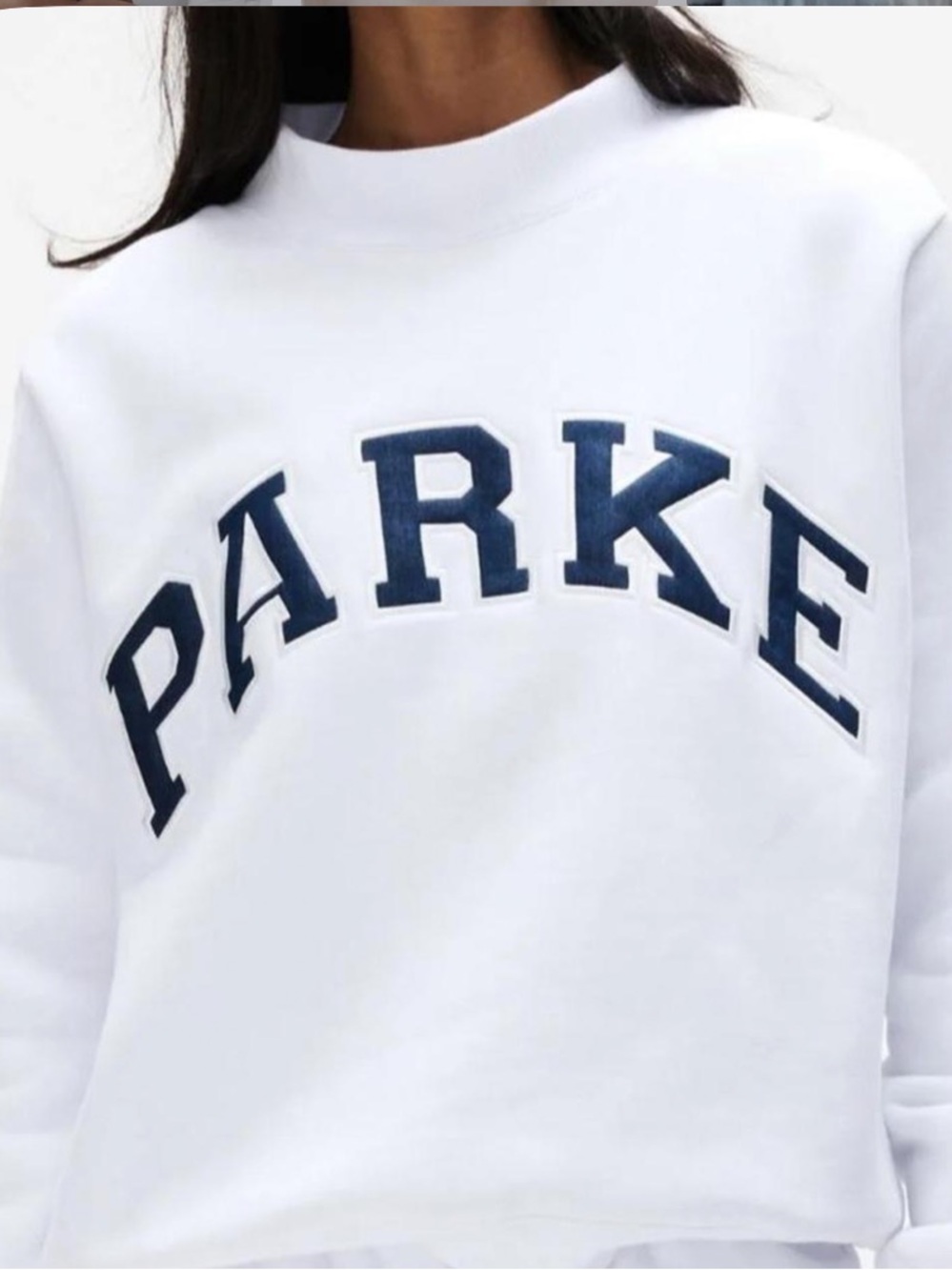 New Parke sweatshirt